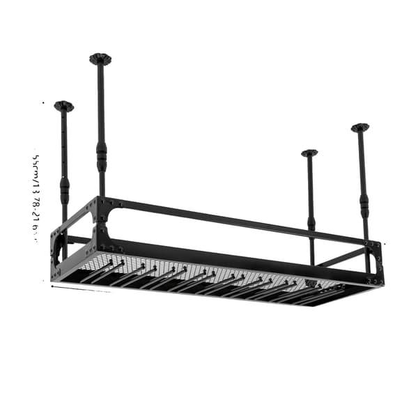 Vinhylde, Justerbar Højde, Flydende Design,sort