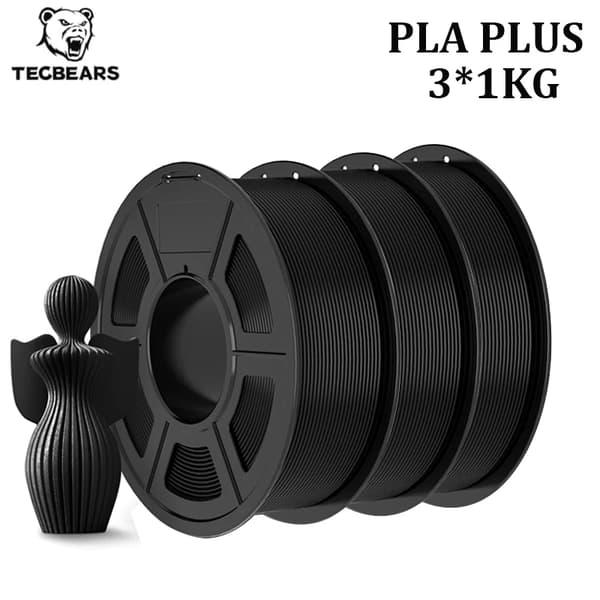 3D-skrivarfilament, 1,75 mm diameter, förbättrad styrka,PLAPLUS 3BK