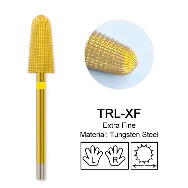Nagelbor, Wolframkarbid, Mångsidiga Slipalternativ,TRL-XF