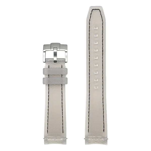 Urrem, Flydende Silikone, Hurtigfrigivelsesdesign,20mm-d, Sort gennemsigtig bk