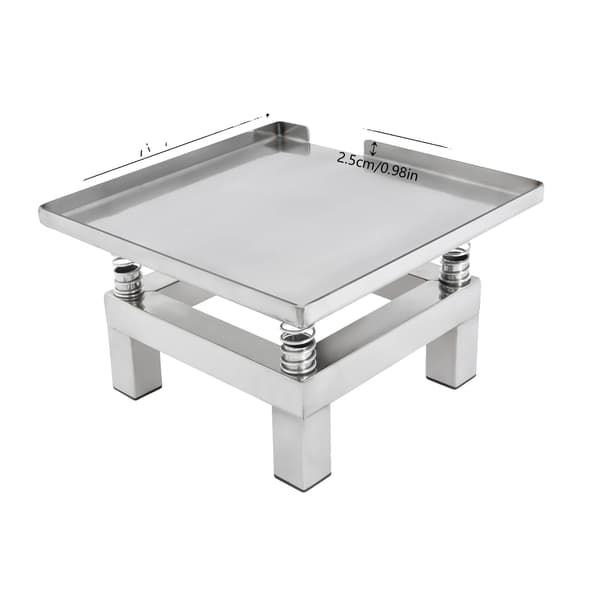 Vibrerande Bord, Kompakt Design, Effektiv Prestanda,35x35cm