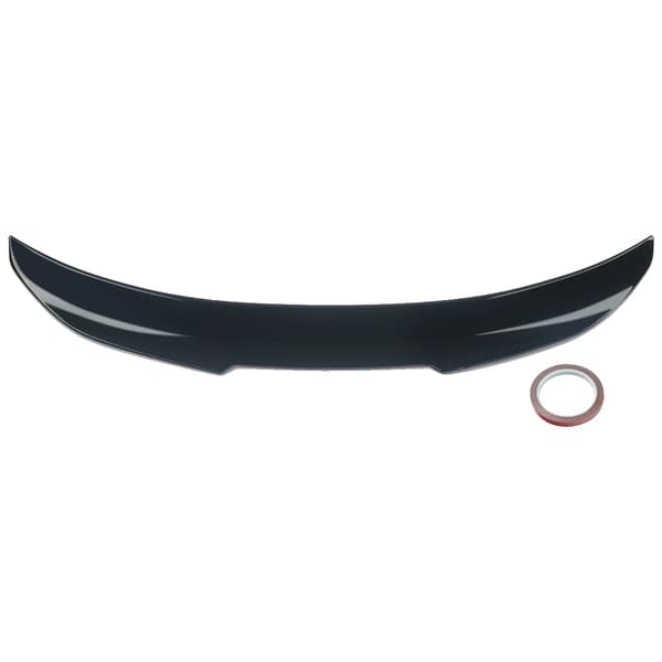 Andetails Spoiler, Nem Installation, Holdbar ABS Konstruktion,Glans Sort