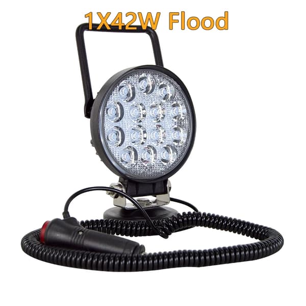 Arbejdslampe, 42W Effekt, Dobbelt Strålevinkel,42W Flod