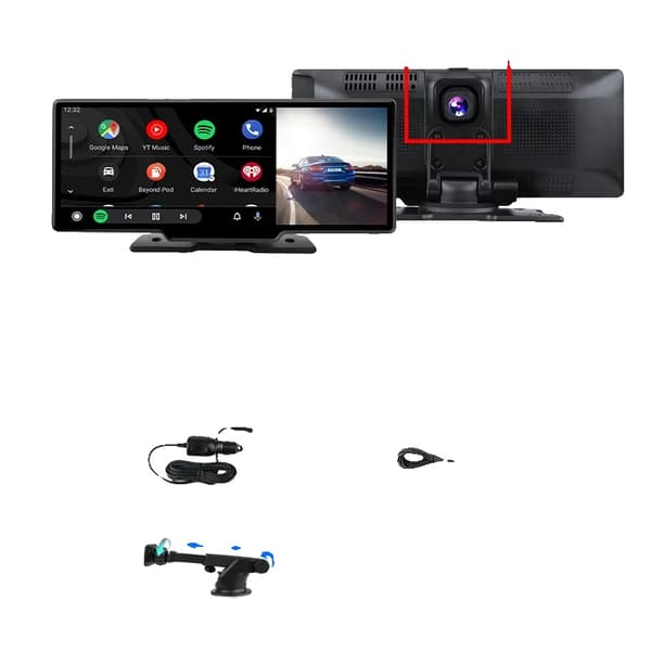 Dashkamera, 4K opløsning, trådløs forbindelse,(A)DVR