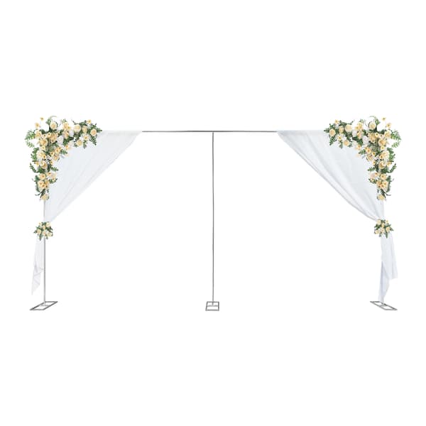 Bakgrundsställning, Justerbar Höjd, Stabil Design,L, Silver