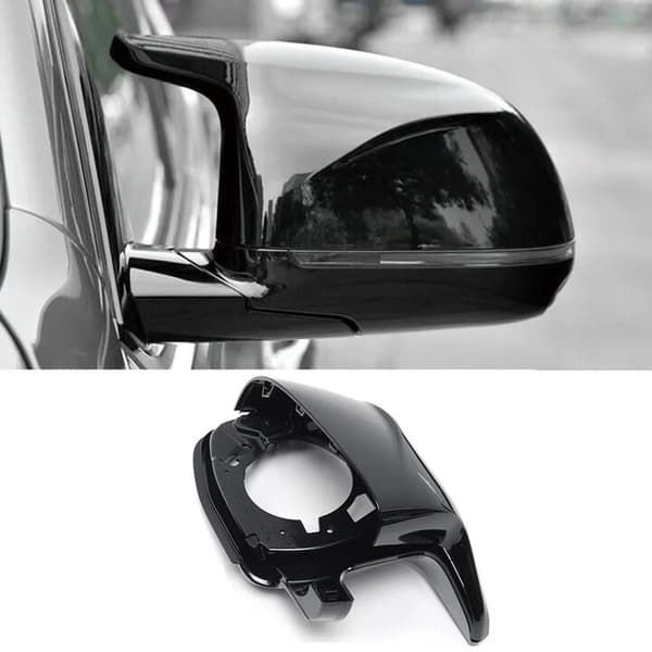 Spejlcovers, Kompatible med Luksusbilmodeller, Holdbart Plastmateriale,4stk