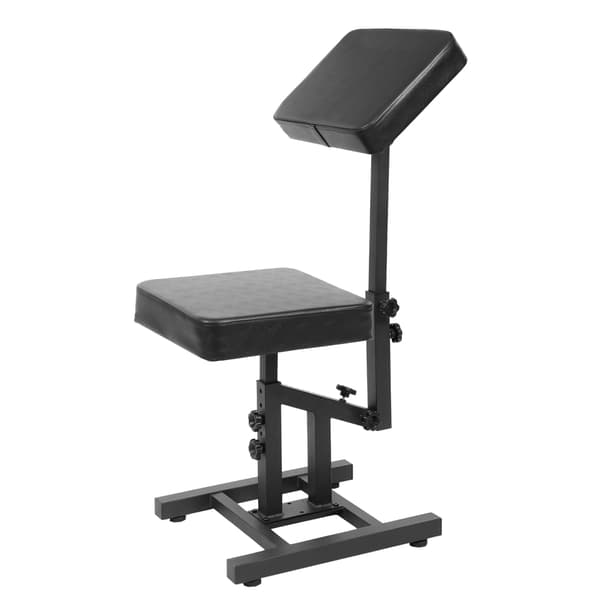 Hårstol, Justerbar Højde, Moderne Design,sort