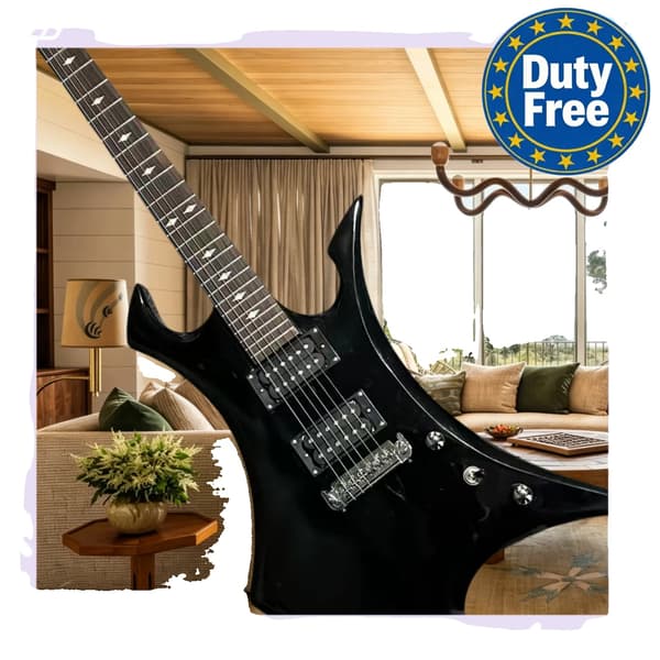 Guitar, Mahogni Krop, Fast Bro,sort