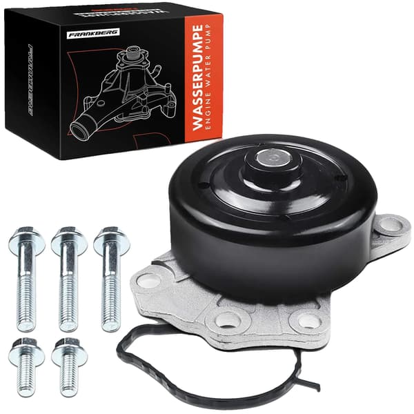 Vattenpump, Aluminium Material, Stål Impeller, V-rem Drivning, Mekanisk Drift, 6 Rotorblad