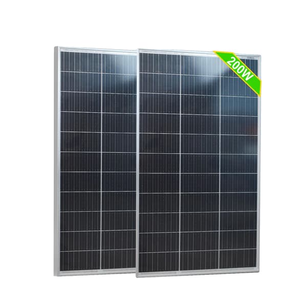 Solpanel, Holdbart Design, Høj Effektivitet,2Stk 100W Panel