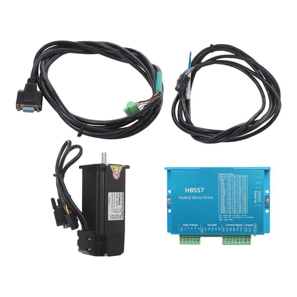 Stepper Motor Kit, DC 24V-60V, Naturlig Køling,sort