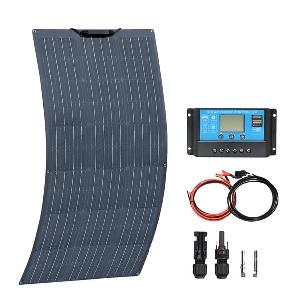 Flexibelt solpanel kit, hög effektivitet 21,8%, flera kapacitetsalternativ,100W Solpanel Kit
