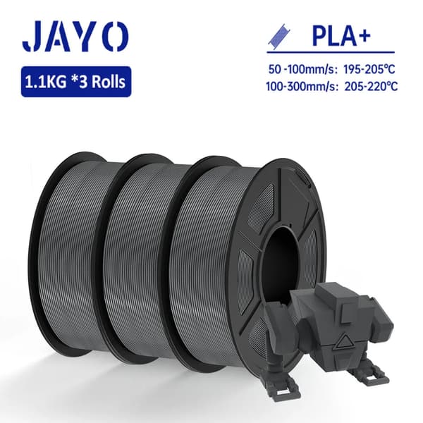 3D-printer filament, høj sejhed, hurtig printning,PLA PLUS 3Grå