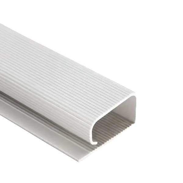 Kabelorganisator, Justerbart PVC-design, Installation under skrivebordet,HVID