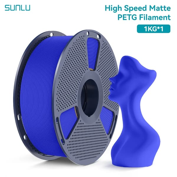 3D Filament, Højhastighedsprint, Tangle-Free Design,Blå