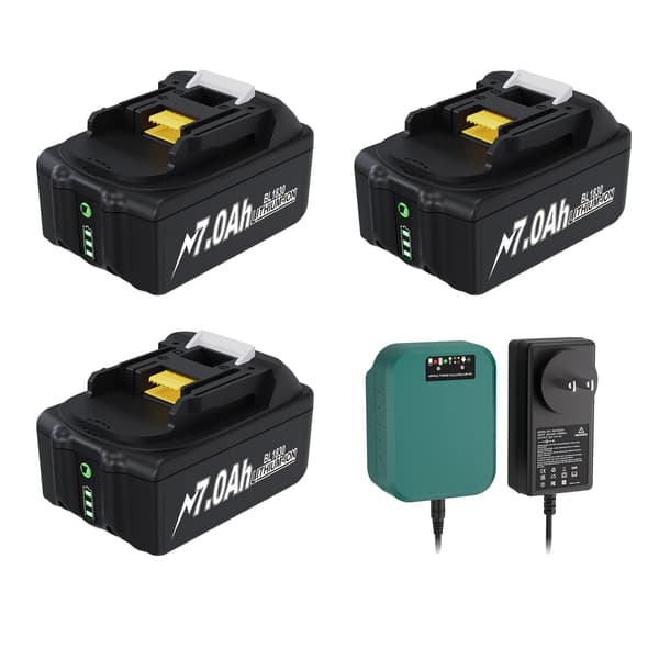 Lithium-ion batteri, 18V, 7.0Ah kapacitet,3B 1C