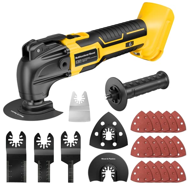 Oscillerende Multifunktionelt Værktøj, Trådløst, 20V Strømkilde,Til Dewalt