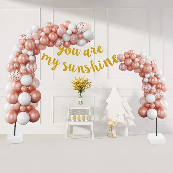 Ballonbue Stativ Sæt, Nem Samling, Alsidig Dekoration,sort, L