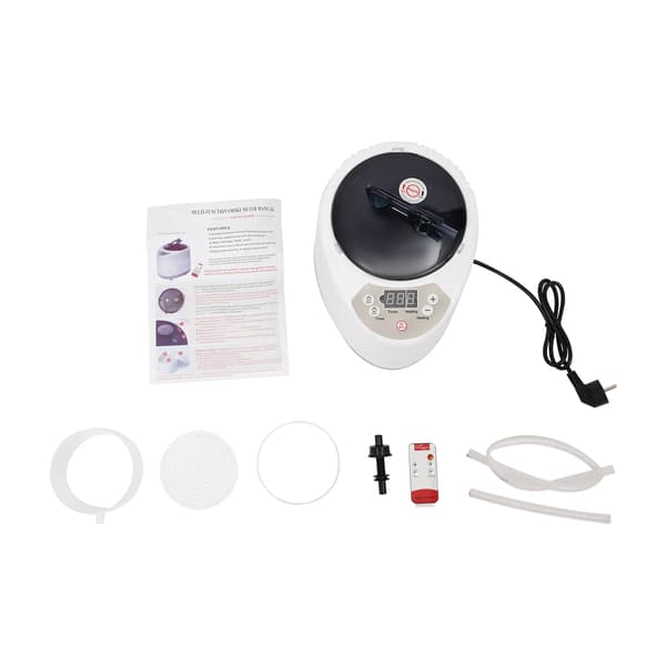 Bærbar sauna damper, 3L kapacitet, 1000W effekt, 9 temperaturniveauer, timer 5-95 minutter