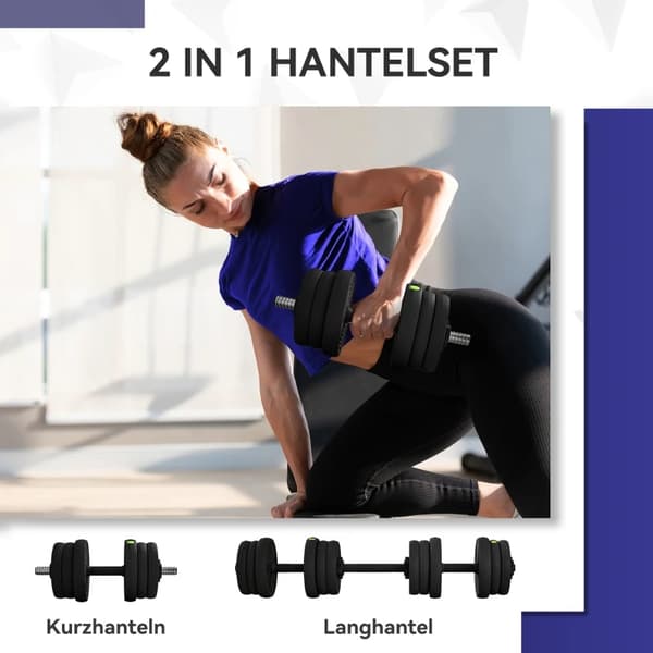 Hantelset, Justerbar Viktkapacitet, Mångsidig Design,A
