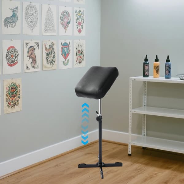 Tatovering Armstøtte Tripod, Justerbar Højde, Bærbart Design,10 tommer