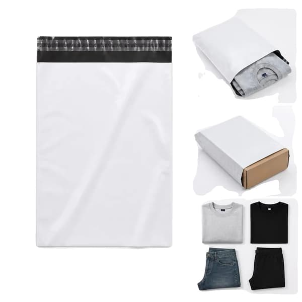 Mailerposer, Holdbart materiale, Selvklæbende lukning,32x45cm 50PCS