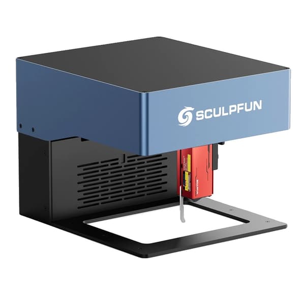 Lasergraver, 10W Effekt, Høj Hastighed Op til 10000 mm/min,EU Stik, SCULPFUN iCube Pro Max