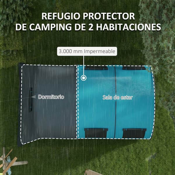 Campingtält, Rymlig Interiör, Familjevänlig Design,MULTI