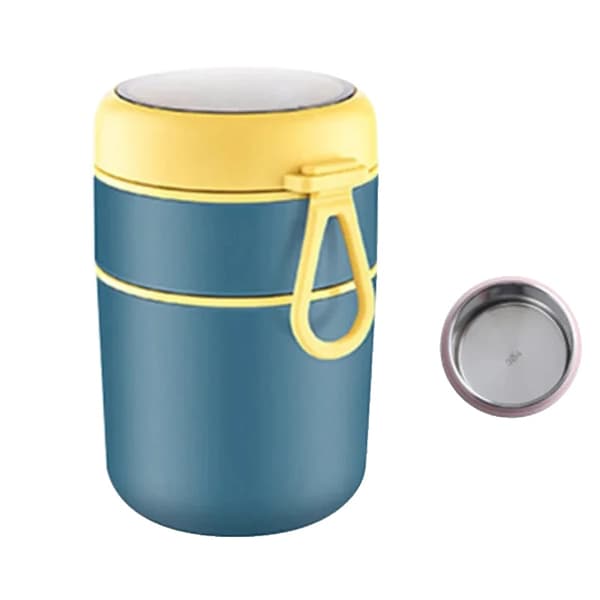 Mattermos, Isolerad Design, Läcksäker Konstruktion,Marinblå 710ml