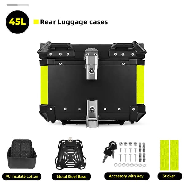Bagagerum, Låsbart, Vandtæt Design,55L Sort