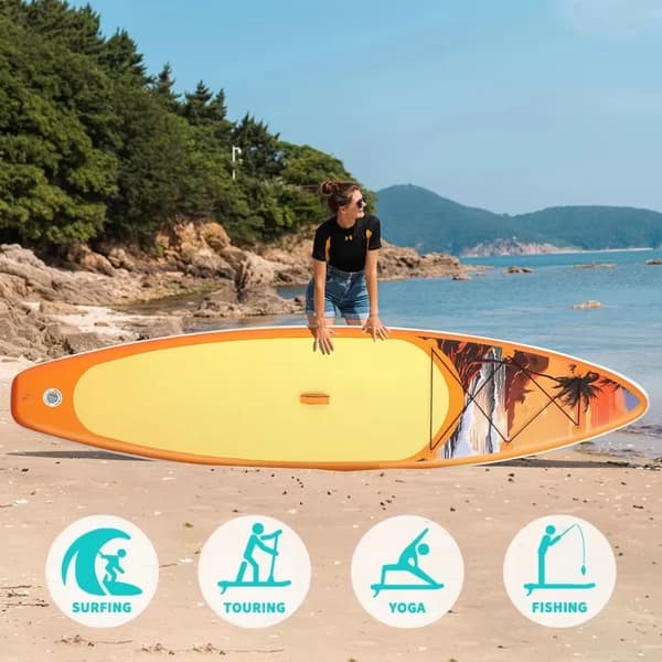 Stand Up Paddle Board, Antislipdesign, Komplett Tillbehörspaket,SUPFW54A