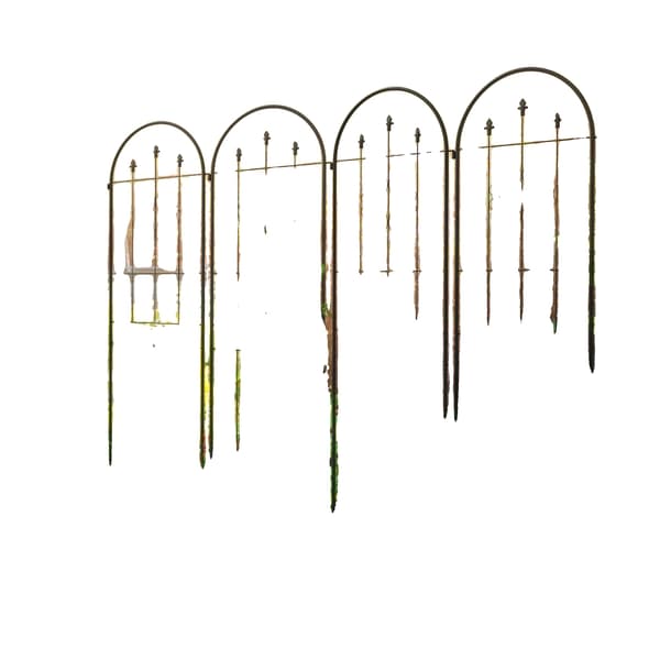 Trellis, Holdbart Stål, Nem Montering,sort