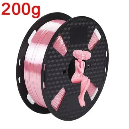 3D-skrivarfilament, PLA-material, 1,75 mm diameter,Rosa-200g