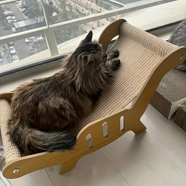 Kat Kløestol, Holdbart Materiale, Pladsbesparende Design,Pet Kat Pote Lounge Stol