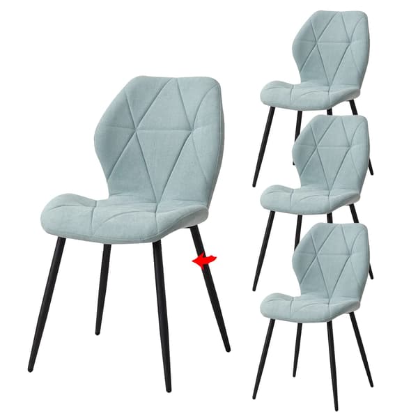 Spiseborde, Polstret Sæde, Minimalistisk Design,Mynte