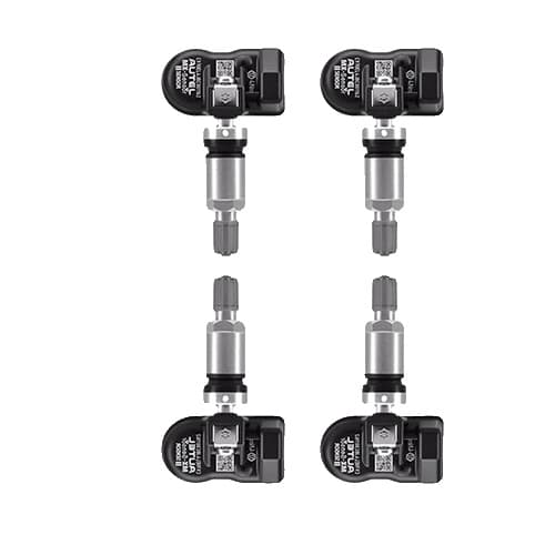 TPMS-sensor, hållbar design, användarvänlig installation,4x 2i1 aluminium