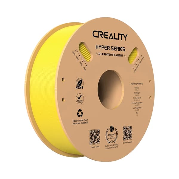 PLA Filament, Høj Styrke, Præcise Dimensioner,1KG-Gul