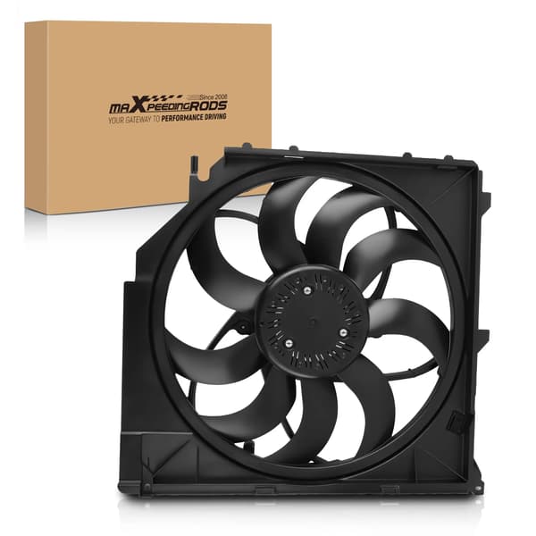 Køleventilator Samling, Plastmateriale, 61,1 cm Længde, 57,8 cm Bredde, 600 W Effekt, 9 Ventilatorblade