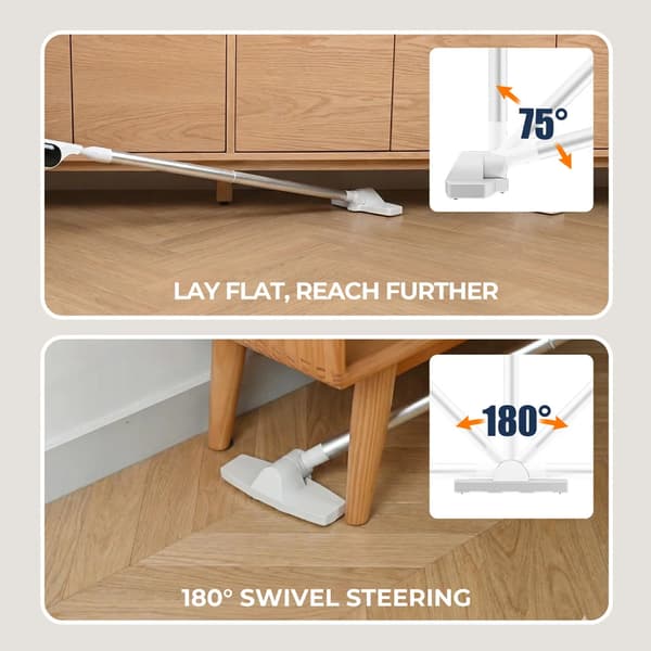Käsikäyttöinen imuri, Tehokas imuteho, LED-valo,X3 PRO