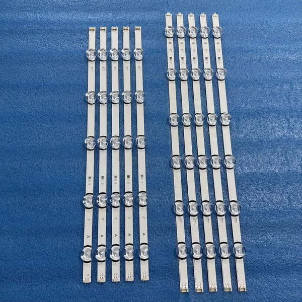 LED baggrundsbelysningsbar, 55 tommer, aluminium, dæmpbar, DC strømkilde, CE certificering
