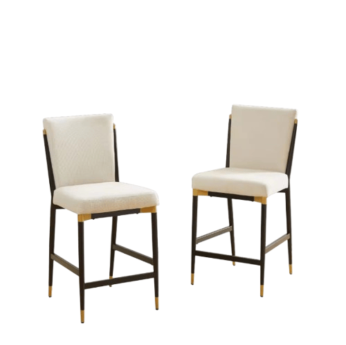 Spisebordsstol, Pladsbesparende Design, Behagelig Siddeplads,2stk-G