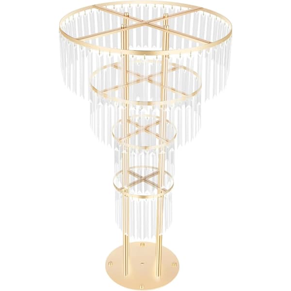 Blomsterstand, 4 niveauer, moderne design,Guld