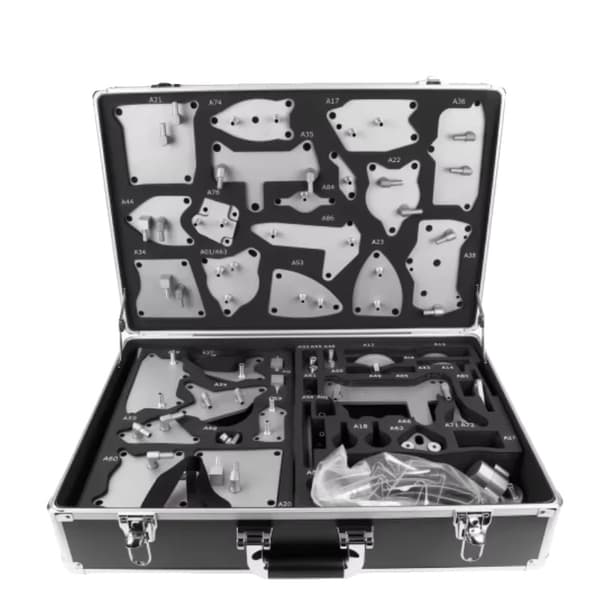 Transmission Fluid Adapter Kit, 140 Tilpassede Adaptere, Højtryksbestandig,90Pcs