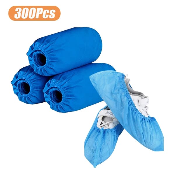 Engangs Skoovertræk, Skridsikker Design, Vandtæt Beskyttelse,300PCs