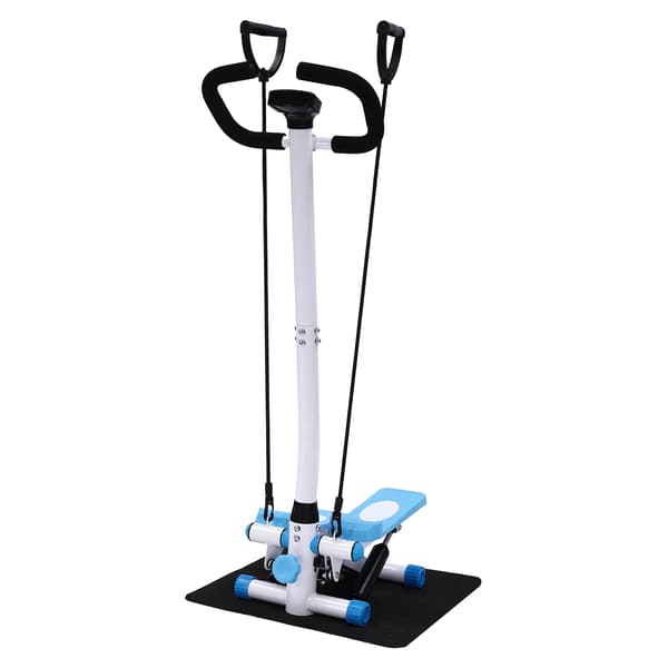 Fitness Stepper, LCD Skærm, Justerbar Højde,sort