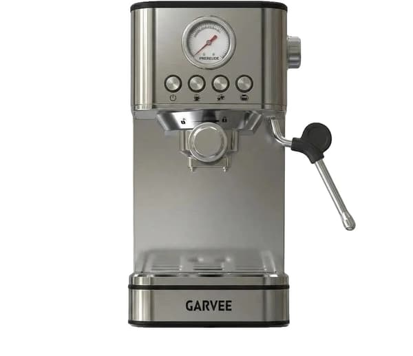Espressomaskin, 1200W Effekt, 360° Ångmunstycke,Europeisk standard