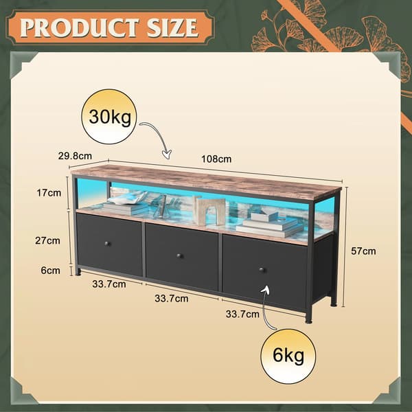 TV Skab, Moderne Design, God Opbevaring,TV Skab E