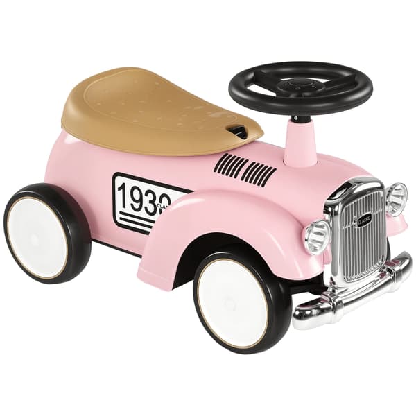 Åkbilar, pedalfritt, inomhus- och utomhusbruk, Rosa