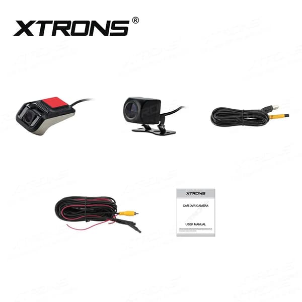 DVR Videoinspelningssystem, Dubbel Vidvinkellins, HD-inspelning,DVR027S