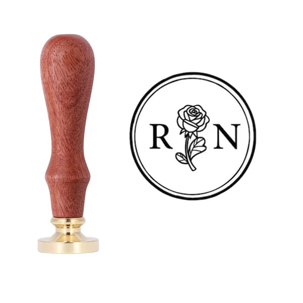 Voksseglsstempel, Personlige Designs, Materialer af Høj Kvalitet,F217